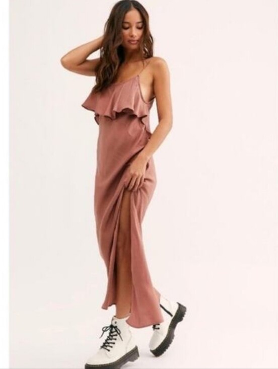 Intimately By Free People Dresses & Skirts - Free People Intimately Cocoa Slip Maxi Dress